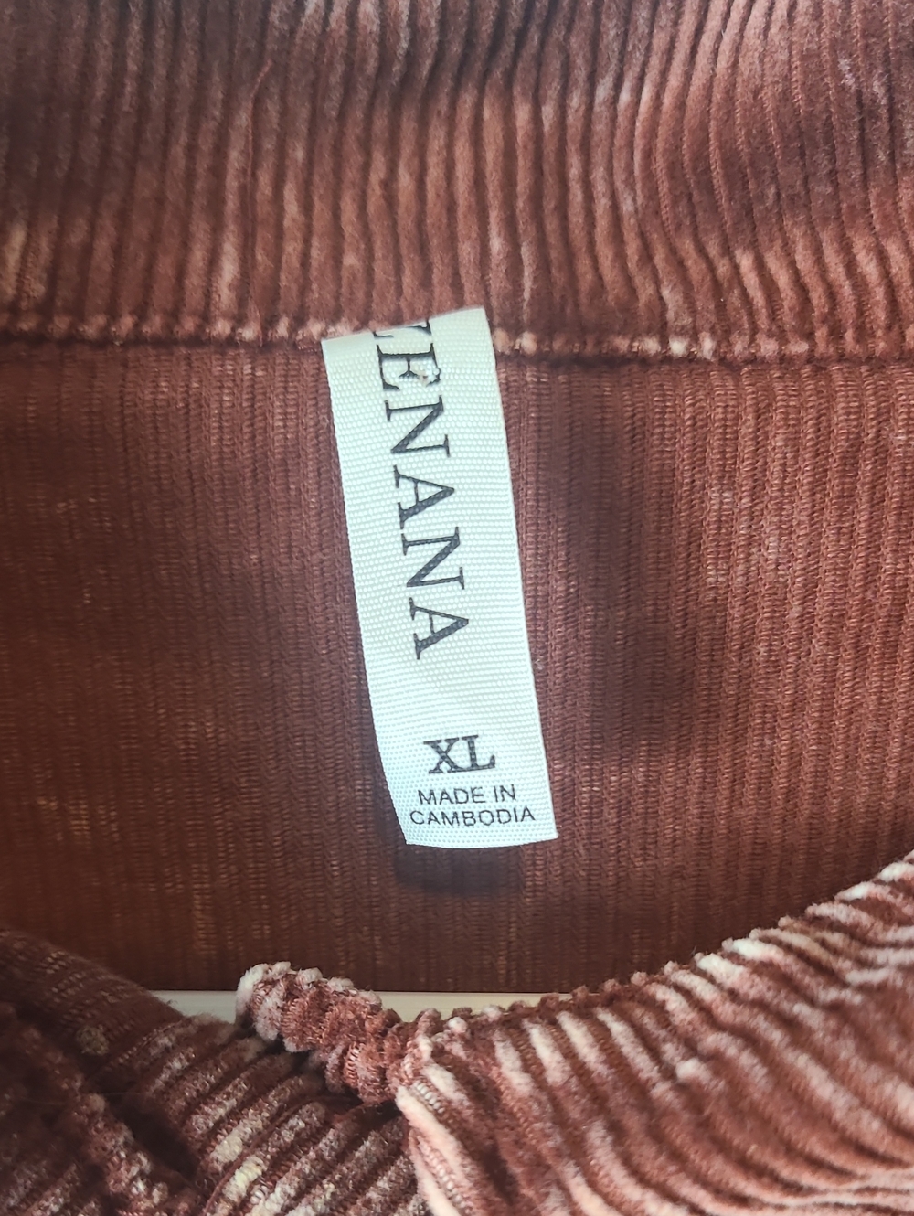 Zenana shacket Womens Xl.  Like New - Picture 2 of 3